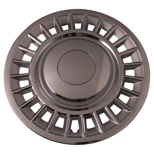 Set Of 4 Chrome 16 Inch Aftermarket Replacement Hubcaps With Metal Clip Retention System - Part Number: Iwc178/16C #TOP1