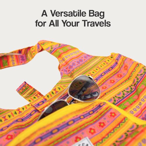 Pacca Packable Tote Bag Travel Shopping Bag Foldable Tote Bag for Travel, Grocery, Beach, Cruise Ultra Light Tote3
