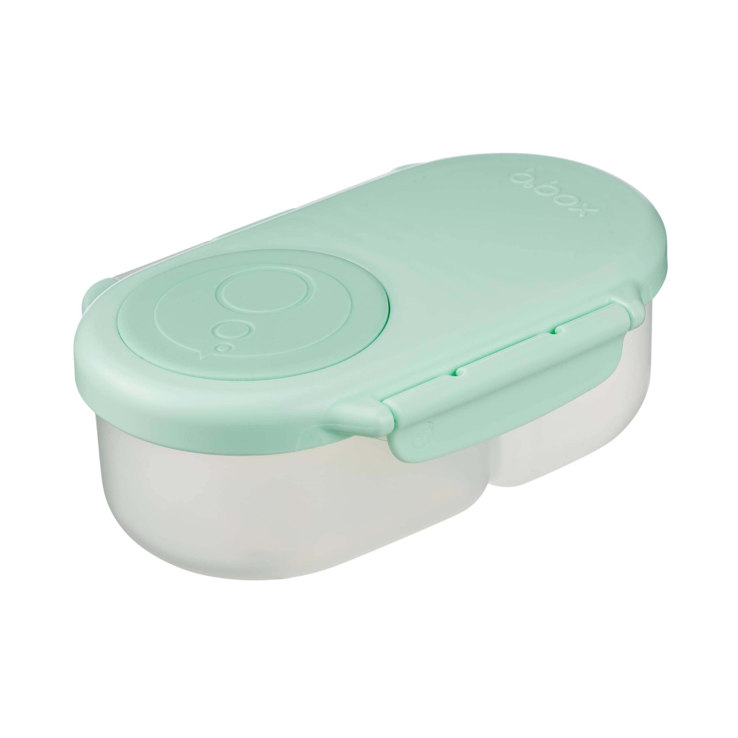 b.box Snack Box - Leakproof Mini Bento Box for Kids & Toddlers, 2 Compartment Snack Containers for Kids, Lunch Containers, Dishwasher Safe, BPA Free,