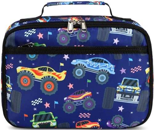 Image of CAMTOP Lunch Box Kids Boys Insulated Lunch Cooler Bag Reusable Lunch Tote Kit for School Travel
