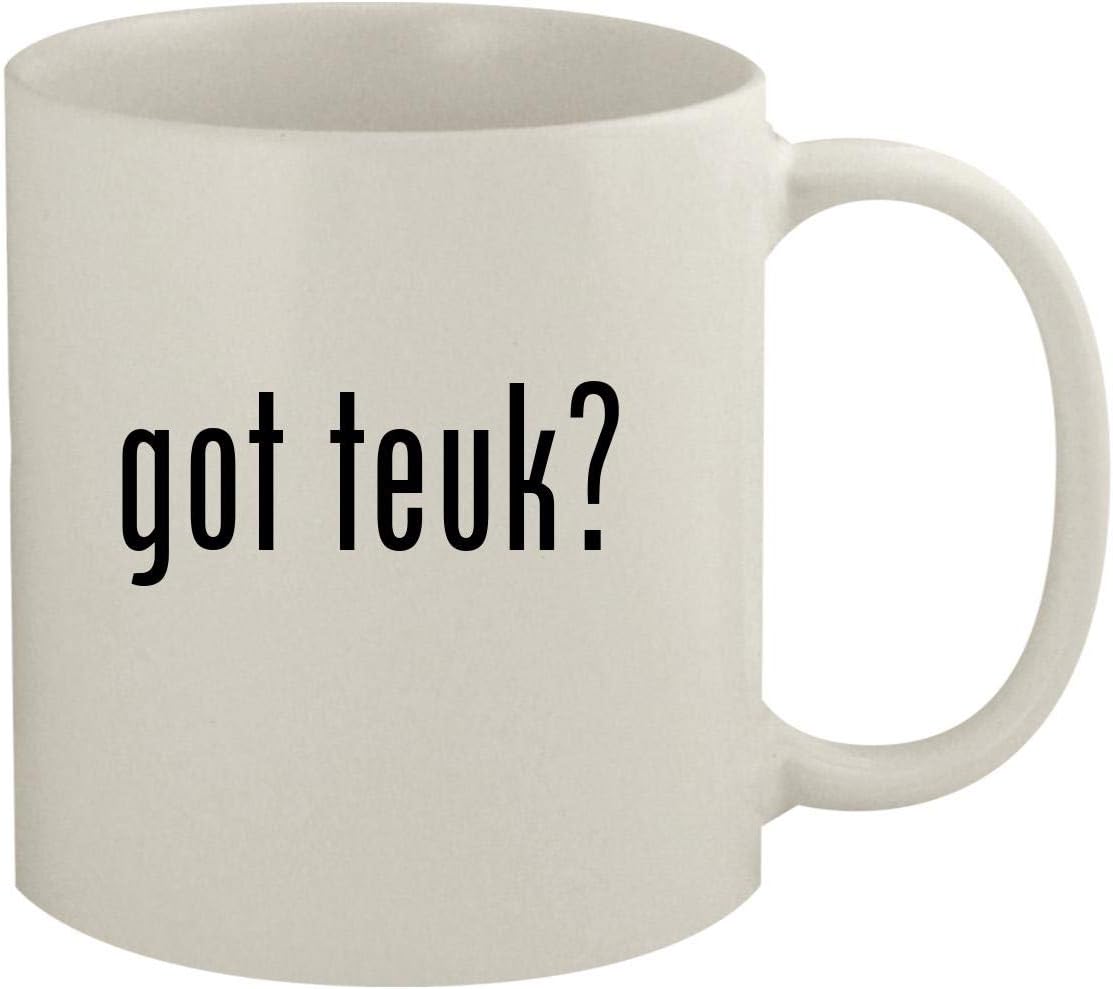 Molandra Products got teuk? - Ceramic 11oz White Mug, White