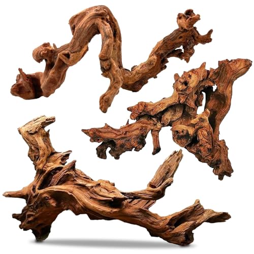 PINVNBY Natural Driftwood for Aquarium Decor Fish...