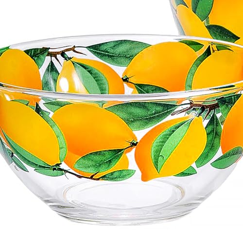 Set de 2 Tazones de Vidrio para Servir Lemons miniatura 3