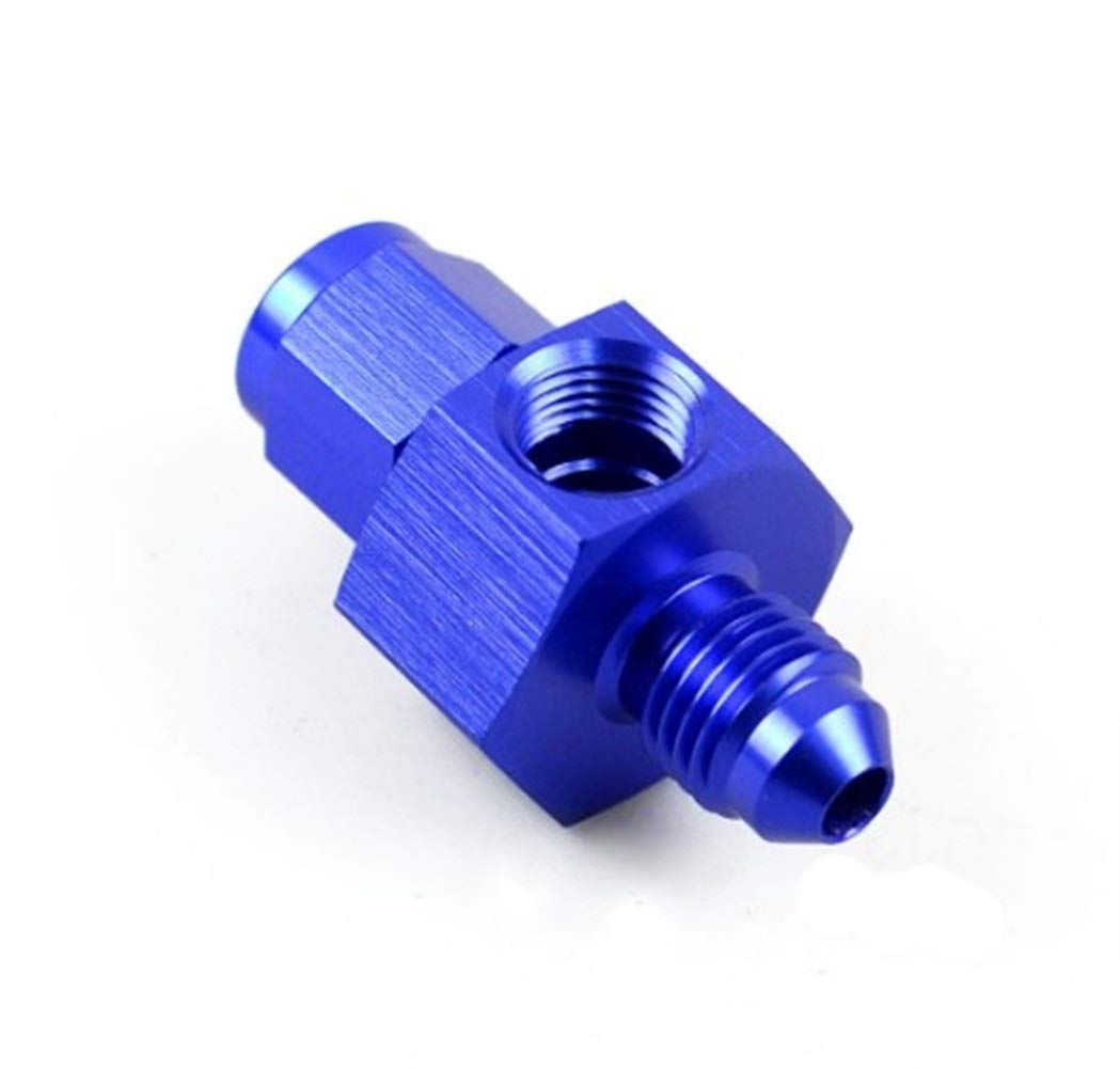 AN6 Male To Female 1/8"NPT Gauge Sensor Side Port Adapter Fuel - Foto 9
