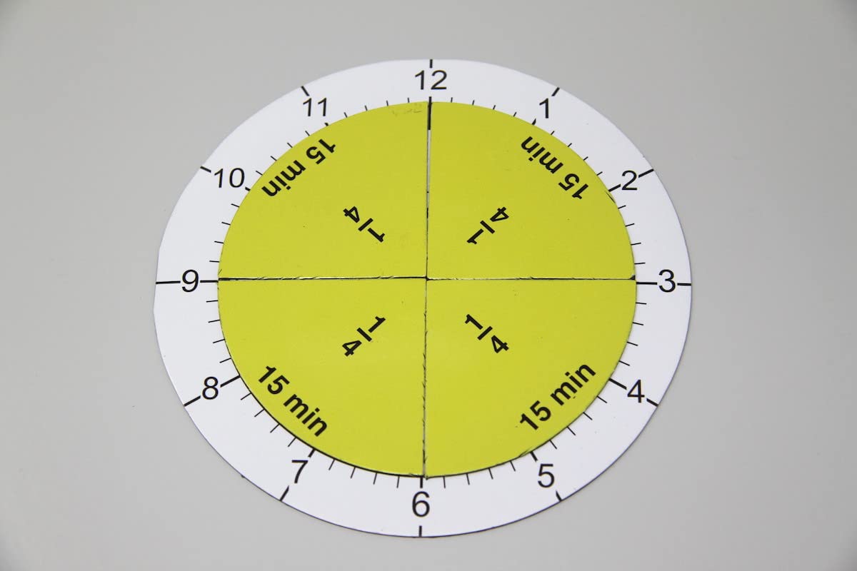 WISSNER® aktiv lernen - Orologio delle frazioni