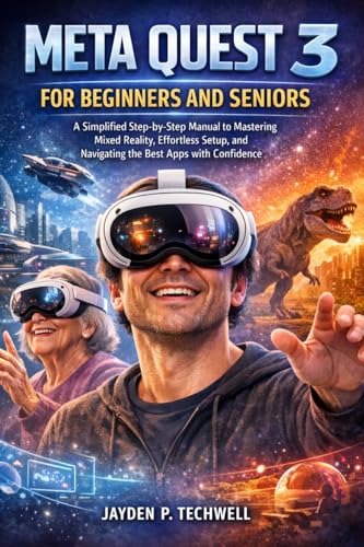 META QUEST 3 FOR BEGINNERS AND SENIORS: A Simplified Step-by-Step Manual to Mastering Mixed Reality,...
