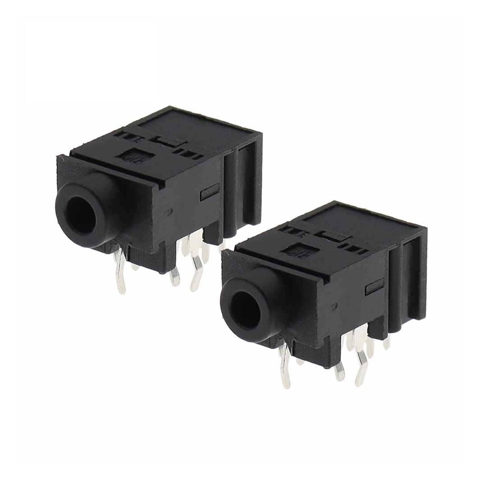TSIOHKBS 5PCS 3.5mm Female Audio Connector 11 Pin DIP Headphone Jack Socket PJ-317A