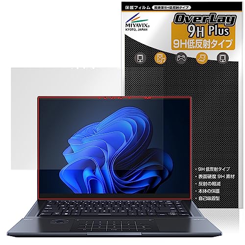 �~���r�b�N�X ASUS Zenbook Pro 16X OLED UX7602ZM �Ή� �ی� �t�B���� PET�� ���d�x 9H �ᔽ�� �����K���X�����̍d�x ���{��