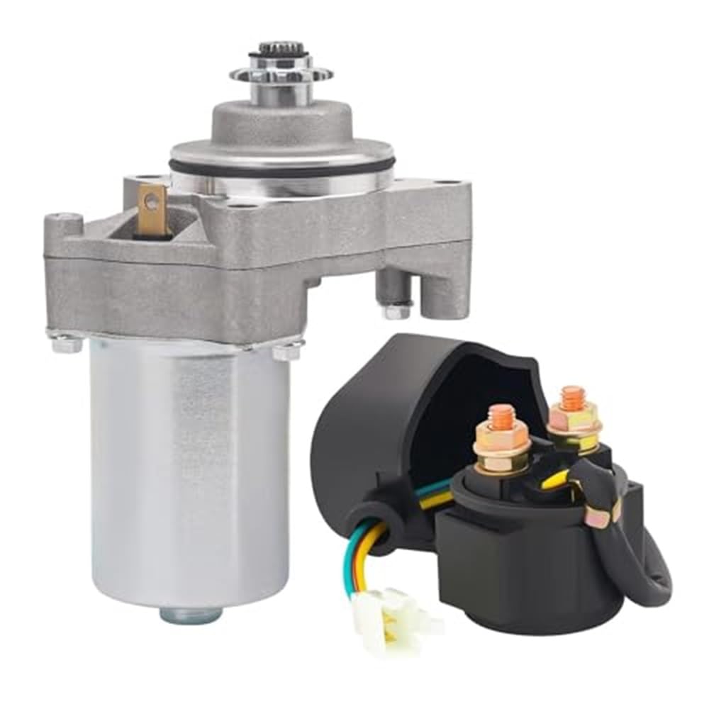 Motor de arranque Motor De Arranque Con Relé Solenoide Para ATV Dirt Bike Pit Dune Buggy Sandrail Quad 4 Wheeler 50 Cc A 125