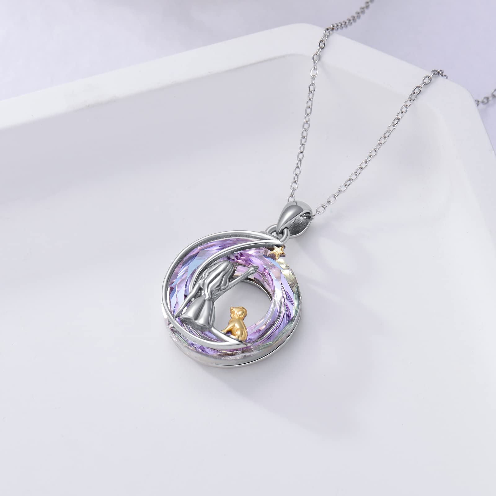 Sterling Silver Butterfly Dragonfly Hummingbird Axolotl Bunny Cat Dog Frog Guinea Pig Turtle Highland Cow Horse Wolf Sloth Mermaid Phoenix Unicorn Pendant Necklaces Animal Jewellery Gifts for Women