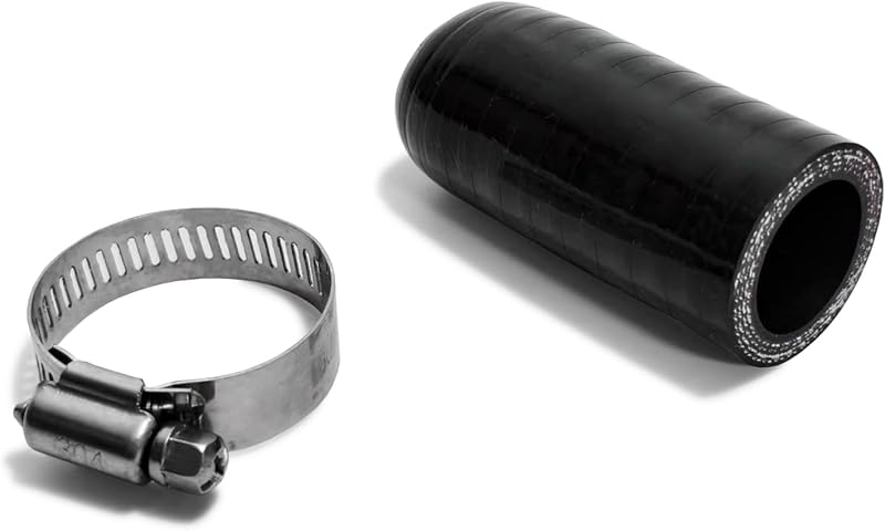 Tampão de Mangueira de Silicone LYHARNYX 25 mm com Abraçadeira – 1 unidade
