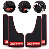 Einfache Installation: Müssen Sie Hardware-Löcher entsprechend der Position der Werkslöcher bohren und sie richtig anbringen, können Sie die vorhandenen Schrauben und Clips verwenden, mit denen die Radkastenauskleidung befestigt ist, um sie zu befestigen.