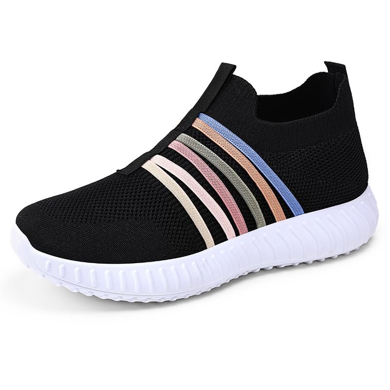 Women's Casual Shoes, Summer Breathable mesh Shoes in Large Size with Soft Sole, one-Piece Style, Suitable for Outdoor Sports and Casual wear.