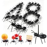 Halloween Tischdeko Ameisen 48 Stück Halloween Essen Zahnstocher