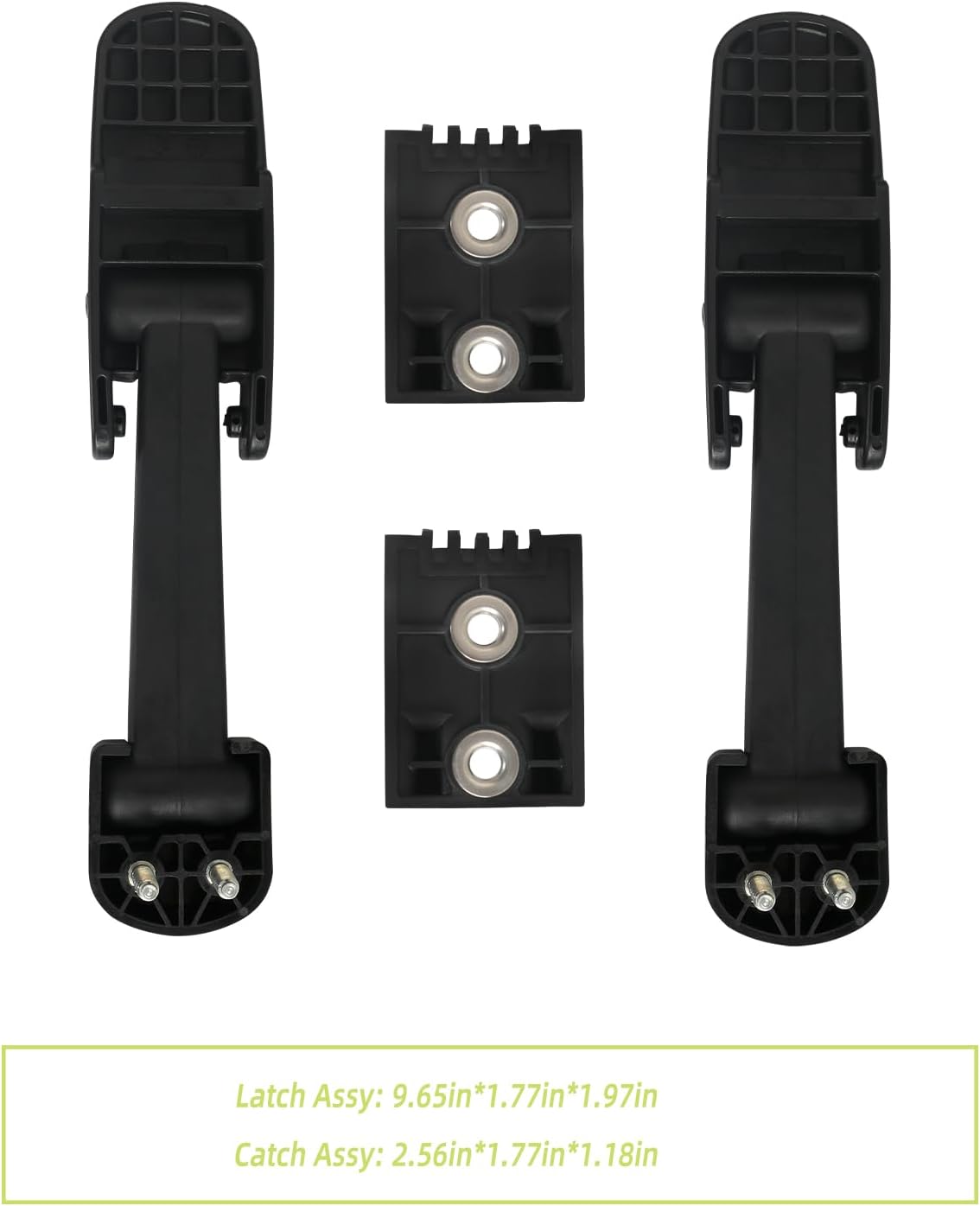 Hood Latch with Catch Bracket 2PCS Compatible with Hummer H2 2003-2009 Accessories Parts Replaces 15097841 15186697
