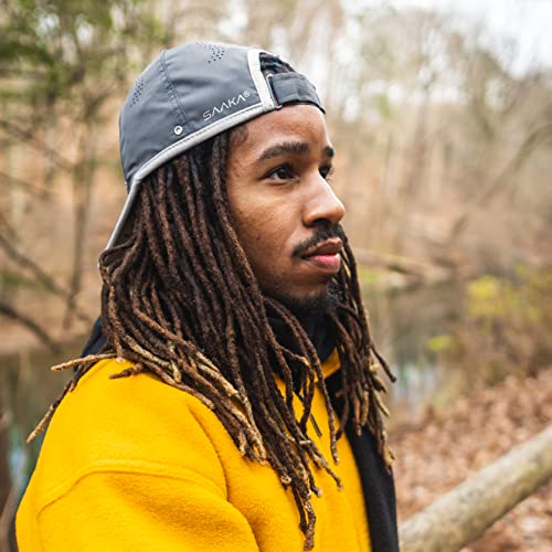 Saaka Lightweight Sport Hat For Men. Fast Drying, Stays Cools. Best For Running, Tennis, Golf & Working Out. (Graphite) #TOP5