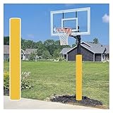 Forro acolchado para bastón de baloncesto para todo tipo de clima, resistente a los rayos UV, protección impermeable para postes al aire libre