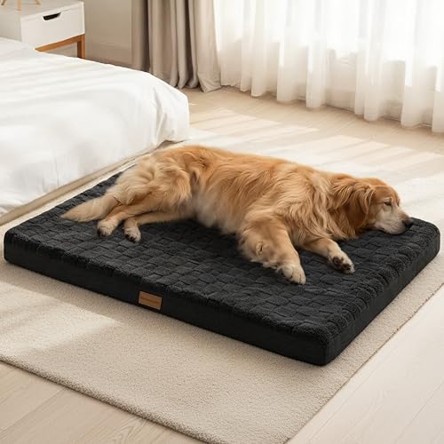 Patas Lague Orthopedic Dog Bed Large Sized Dog 36''X24'', Waterproof Soft Comfortable Egg Crate Foam...