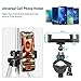 Selfie Ring Light with Tripod Stand for Live Stream - GLCON LED Ring Light with Cell Phone Holder for iPhone Samsung Android - Dimmable Makeup Light for YouTube