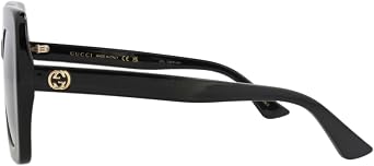 Gucci GG0328S 001 Black GG0328S Square Sunglasses Lens Category 3 Size 53mm