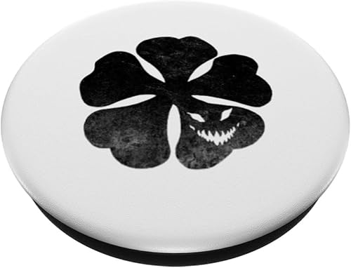 Miniatura 2 de PopSockets de trébol negro estándar PopGrip