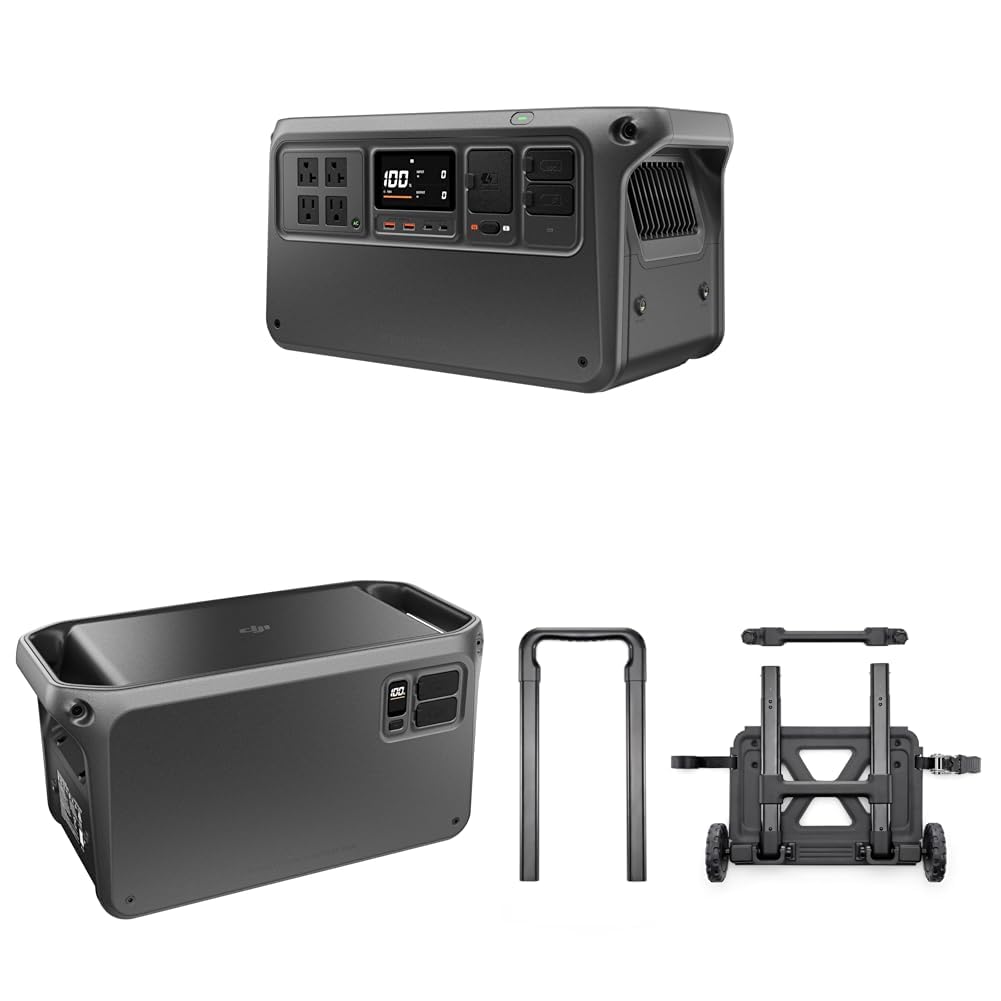 ぴょん　新型DJI POWER 1000 V2 ポータブル電源 DJI DJI Power 1000 V2車内充電コンボ ポータブル電源 発電機 非常電源