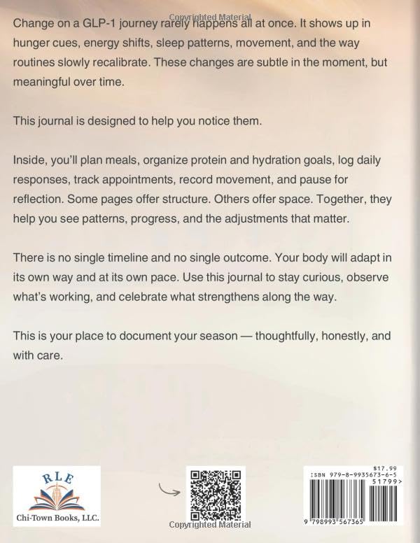 GLP-1 Tracker Journal - Deluxe Edition: Track Your Progress, Celebrate Your Wellness image 3