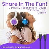 Puro Sound Labs BT2200 Plus dziecięce słuchawki Bluetooth, ograniczające głośność, 85 dB, dźwięk studyjny, nauszne i wygodna konstrukcja, 20 godzin pracy baterii, łatwe do podłączenia, bezprzewodowe