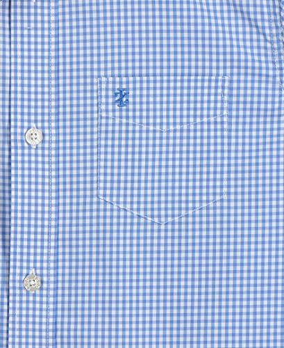 IZOD boys Long Sleeve Button-down Collared Dress Shirt With Tie and Chest Pocket3