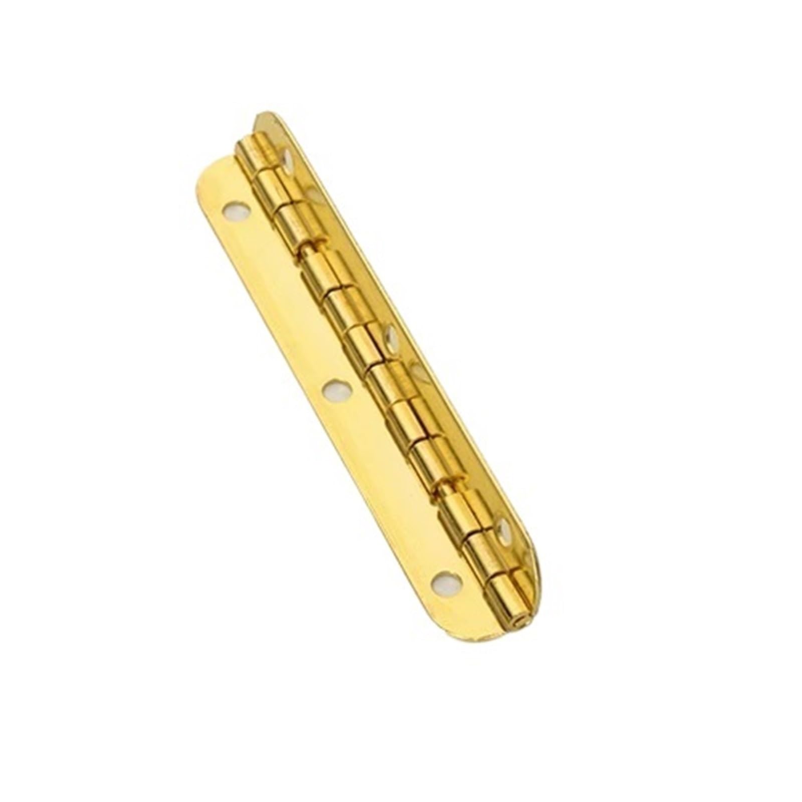 50Pcs Steel 2.5" Continuous Hinge Piano Jewelry Gift Box with Screw(Gold 90Degrees)