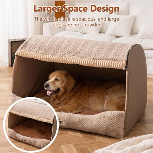 Niche pour chat et chiot | Lit pliable design de dessin animé