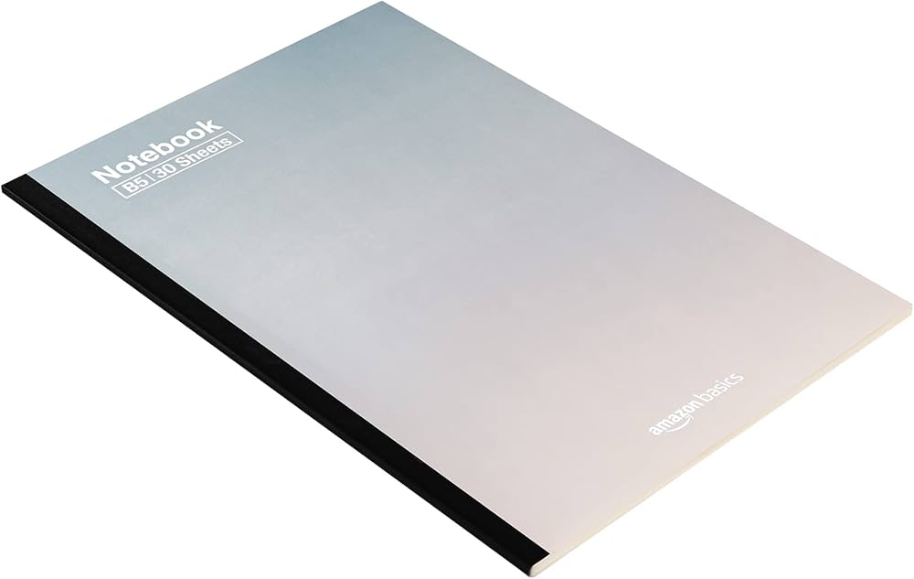 Amazon.co.jp: Amazonベーシック ノート オリジナル B5 A罫(7mm)30枚