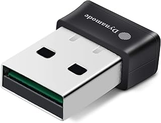 Dynamode Wireless Dual Band Nano Adapter - Booster WiFi Mini Wireless Adapter for PC, Laptop, Xbox - Internet USB Dongle with High Gain Antenna Wireless Network Speed Up To 600mbps