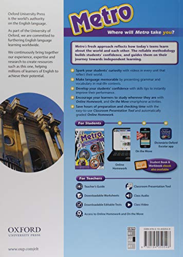 Metro 2 - Student Book / Workbook Pack
