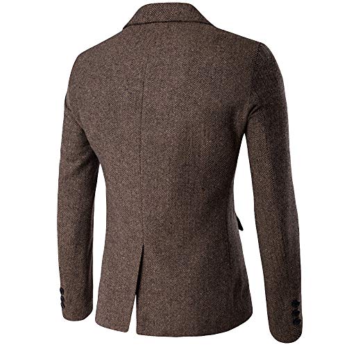 Herren Anzug Jacke Kleidung Vintage Anzugjacke Herren Casual Fashion Pure...