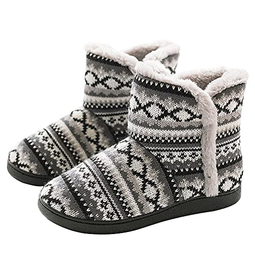 Hausschuhe Damen Herren,Pantoffeln Baumwolle Plüsch Wärme Weiche Herbst und Winter, Anti Rutsch Pantoffeln Hüttenschuhe Plüsch Warme Paare Slippers Hausschuhe Männer Drinnen Outdoor/Indoor 2 Hausschuhe Winter Pantoffeln Stiefel Hüttenschuhe Damen Wärmepantoffeln Plüsch Slipper Herren Flacheschuhe Hohe Gefüttert Wärmehausschuhe Geschlossene Hüttenstiefel Gummisohle rutschfest Puschen