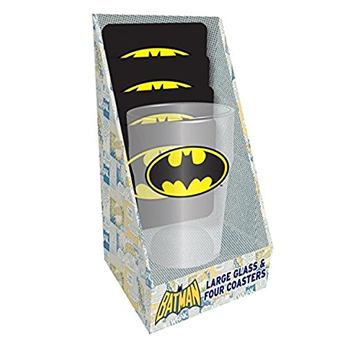 AoE Performance Batman Grand Verre et Les caboteurs mis sous Licence Officielle de DC Comics Dark Knight