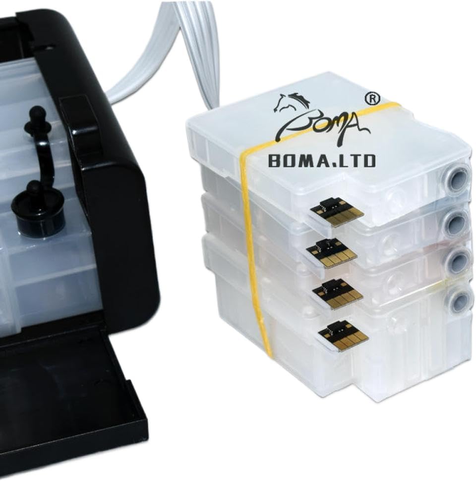 Ink Cartridge Compatible with 711 Ciss Continuous Ink Supply System T120 T520 with Empty Ink Cartridge for 711 ARC Chip