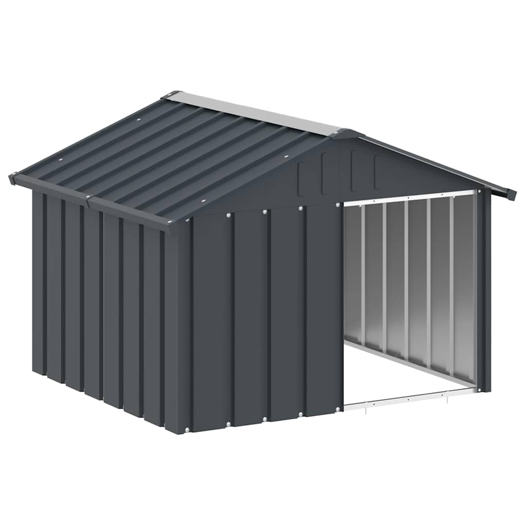 Łóżko dla psa Antracyt 116,5 x 103 x 81,5 cm Stal ocynkowana