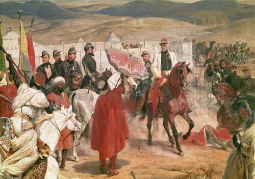 Lienzos fotos póster de pintura famosa de Vernet para decorar salones