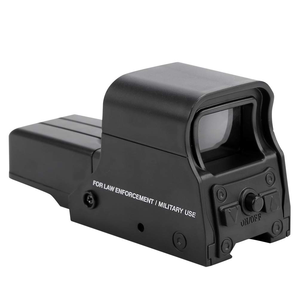 Mirino olografico - Mirino a Punto Luce Verde con Lente antiriflesso, Adatto per Binario 21-23 mm