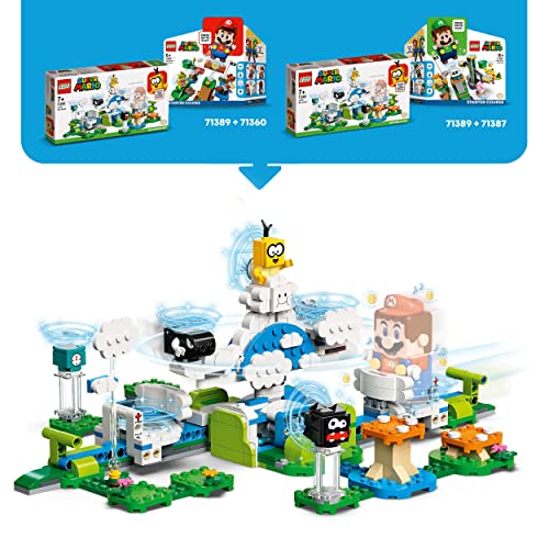 LEGO® Super Mario™ 71389 Ensemble d'Extension Le Monde du Ciel de Lakitu Neuf - vue 5