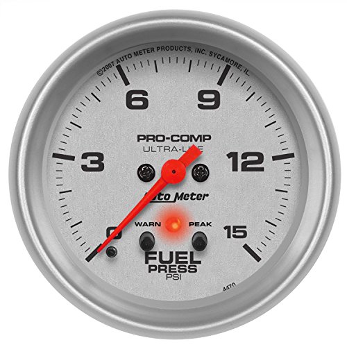 Auto Meter 4470 Ultra-Lite Electric Fuel Pressure Gauge