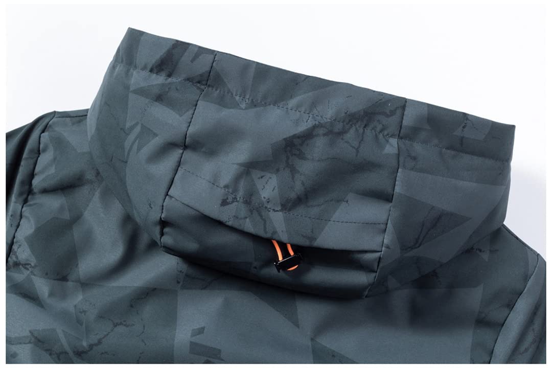 Mokkpeq Parka Larga con Capucha para Hombre
