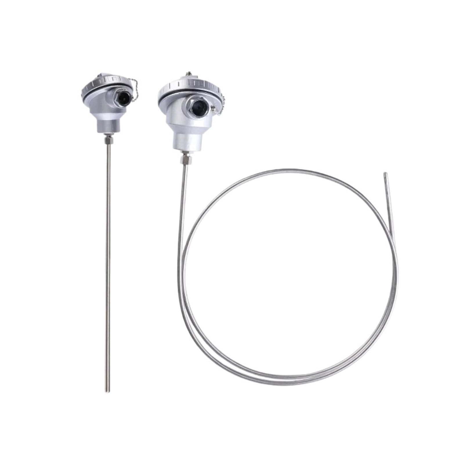 1 Stück K/ PT100 Typ Thermoelement WRNK-131 Temperaturtransmittersensor(PT100 Type 4X1000mm)