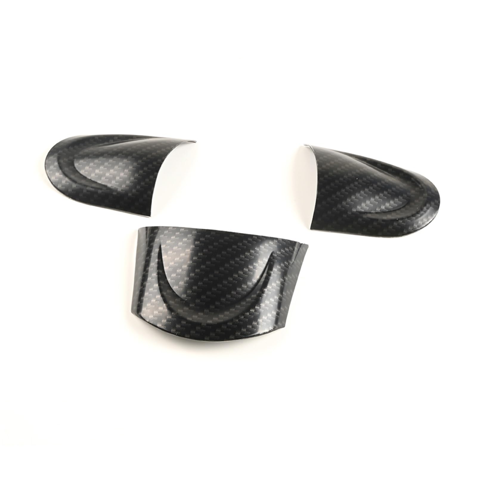 Dla MLNI COOPER R55 R56 R57 R58 R59 R60 R61 czarna flaga Panel kierownicy naklejka na guziki naklejka na pokrywę akcesoria do obudowy(Carbon Pattern A)