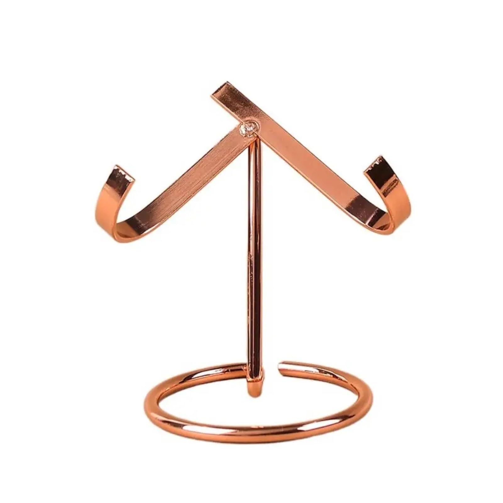 IRGVJIFR Rock Display Stand 2PCS Metal Base Bracket