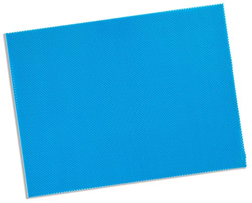 Rolyan Cedarburg 77553 Splinting Material Sheet, Aquaplast-T Watercolors, Electric Blue, 19% OptiPerf Perforated, Single Sheet, 3/32" x 18" x 24" Size