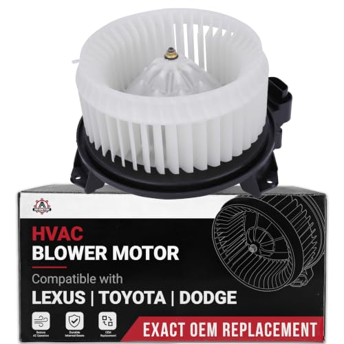 Image of Lower HVAC Blower Motor - Compatible with Dodge, Lexus, Toyota - Journey, ES300h, ES350, GX460, RX350, RX450h - Heater Blower Motor - Blower Motor Assembly - Replaces 68232372AC, 68232372ACAA