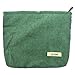 GUTGNK Corduroy Ladies Cosmetic Bag, Large Capacity Canvas Cosmetic Bag Travel Toiletry Bag Accessories Organizer, Grass Green